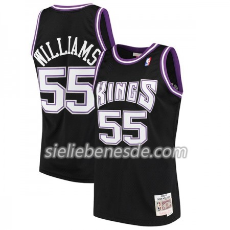 Herren NBA Sacramento Kings Trikot Jason Williams 55 Hardwood Classics Swingman